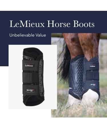 LeMieux ProShell Brushing Horse Boots - Large Black Carbon Air Xc - Buy Online on GoSupps.com