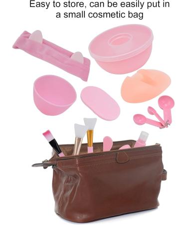 DIY Face Mask Mixing Tool Set - Mixing Bowl Measuring Spoon Soft Brush & Spray Bottle for Perfect Skincare - Buy Online on GoSupps.com