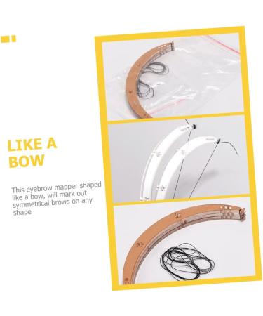 FRCOLOR 3 sets Shaping Kit Horizontal Shaper Ruler Measuring Line Eyebrow Bow Measure Auxiliary Shape Tool - Buy Online on GoSupps.com