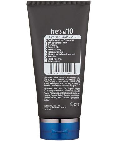 He's A 10 Miracle Defining Gel 5 fl oz - Get Defined and Frizz-Free Hair - Buy Online on GoSupps.com