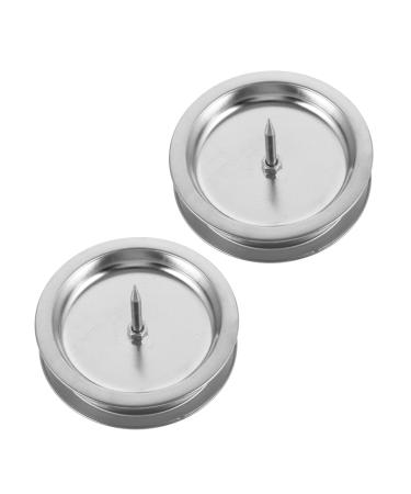 Gogogmy 2 pieces Moxibustion Stick Basis Moxa Stick Moxa Stick Consideration Base Stainless Steel Moxa Stick Basic Moxa Stick Tablet Metal Moxa Brenner Base Moxa Stick