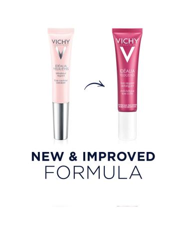 Vichy Id alia Eye Cream with Caffeine & Vitamin C | Anti-Aging Dark Circle & Fine Line Treatment | Brighten & Smooth | 0.5 Fl Oz - Buy Online on GoSupps.com