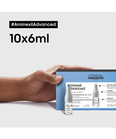 L'Or al Professionnel Advanced Anti-Hair Loss Program Double Action Aminexil Advanced with Omega-6 Nutri Complex and Aminexil S rie Expert 10x6ml - Buy Online on GoSupps.com