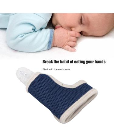 Silicone Finger Protection for Toddlers | Breathable Wrist Band & Bite Ring - Transparent Safety Solution - Buy Online on GoSupps.com