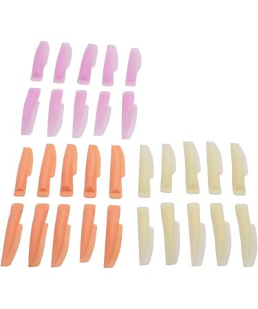 Lash Lift Rods Eyelash Perm Pads Silicone Soft Fit 15 Pairs Reusable 3 Color with 3 Storage Boxes for Beauty Salon - Buy Online on GoSupps.com