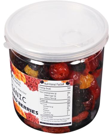 Blessfull Healing Organice Mixed Dried Berries 1 lb (453 Gram) Airtight Container (Packing May Vary) - Buy Online on GoSupps.com