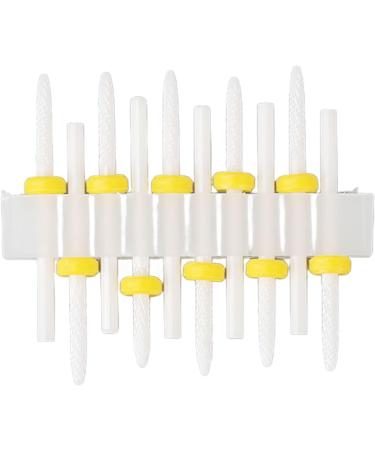 10pcs Nail Drill Bit for Polish Removal Dead Skin Removal Shaping Smoothing Polishing and Buffing Ceramic Material Multiple Applicable Place - Buy Online on GoSupps.com