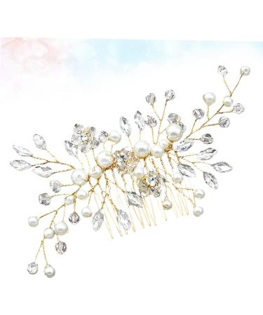 Beaupretty Tiara Women Hairpin Wedding Headpiece Bridal Headdress Bride Insert Comb Bridal Hair Comb Hair Accessories Miss Manual - Buy Online on GoSupps.com