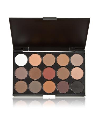 FashionDay Pro 15-Color Eyeshadow Palette - Professional Cosmetic Contouring Kit for Daily Glam Looks - Buy Online on GoSupps.com