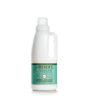 Mrs. Meyer's Liquid Fabric Softener, Infused with Essential Oils, Paraben Free, Basil, 32 oz (32 Loads) - Buy Online on GoSupps.com