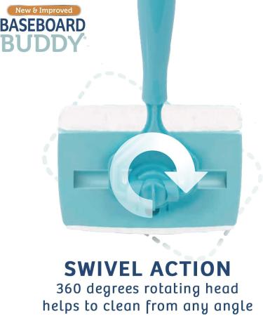 Baseboard Buddy  Baseboard & Molding Cleaning Tool! Includes 1 Baseboard Buddy and 3 Reusable Cleaning Pads  As Seen on TV - Buy Online on GoSupps.com