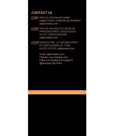 Nicedeco Gel Nail Polish 15ml UV/LED Soak-Off Gel Polish Nail Art Manicure Pedicure Salon & Home Use - Long Lasting & Easy to Apply 256 N256 - Buy Online on GoSupps.com