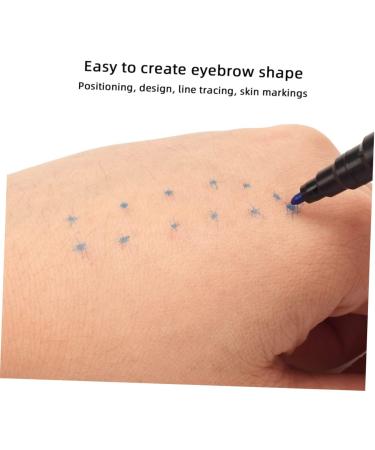FOMIYES 30 Pcs Eyebrow Marker Pen Multifunctional Tattoos Pen Beauty Marker Plastic Eyebrow Shape Grease Pen - Buy Online on GoSupps.com
