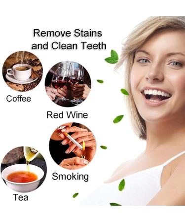 Effective Teeth Whitening Strips - 7 Pairs for Yellow Teeth & 2 Finger Toothbrushes | Brighten Your Smile Today! - Buy Online on GoSupps.com