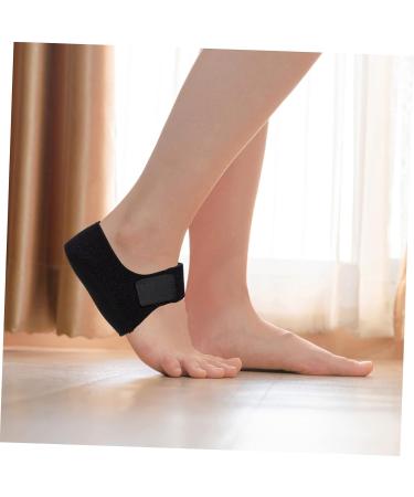 12 Pairs Black Heel Protector Cushions Heel Cups & Pads for Plantar Support | Comfort & Pain Relief - Buy Online on GoSupps.com