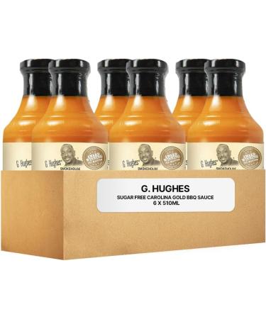 G Hughes BBQ - Carolina Gold 6x510ml - Buy Online on GoSupps.com