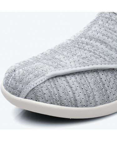 Shop Women s Orthopedic Sneakers - Adjustable Breathable Comfort Shoes for Diabetes Edema Plantar Fasciitis & Swollen Feet - Size 10 Gris - Buy Online on GoSupps.com