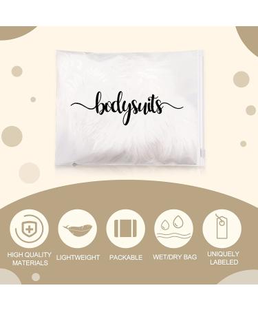 15 Pack Labor and Delivery Hospital Bags 11.02x13.78 Inch - Diaper Bag Organizers for Mom & Baby - Frosted Clear Plastic Resealable Pouches - Buy Online on GoSupps.com