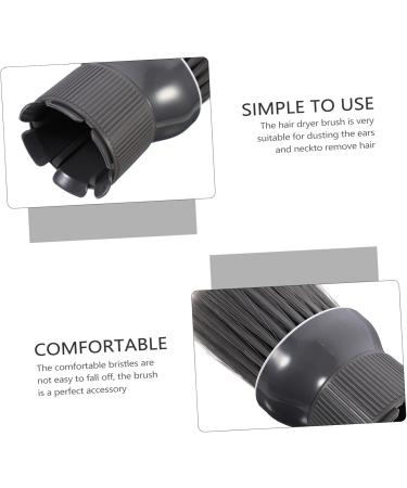 Ipetboom Hairdressing Neck Brush Cleaning Brush Home Dust Remover Barber Dusting Brush Hair Cutting Neck Brush Sweeping Beard Brush Facial Duster Hair Brush Plastic Major Hairdressing Tool 14.5X7X7CM Grey - Buy Online on GoSupps.com