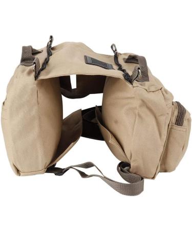 Pssopp Dog Pack Breathable Pet Outdoor Backpack Hound Travel Camping Hiking Saddle Bag Dog Rucksack with 2 Capacious Side Pockets for Medium and Large Dogs - Buy Online on GoSupps.com