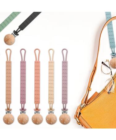 Silquet 2-Pack Pacifier Chain - Soft & Durable Baby Pacifier Clips for Boys & Girls (Green & Blue) - Buy Online on GoSupps.com