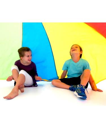Play Platoon 6-Foot Kids' Parachute with 8 Handles - Multicolored Play Parachute - Buy Online on GoSupps.com