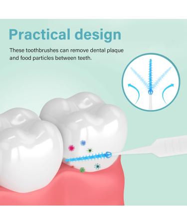 Buy Healeved 400 G Nowbar Dental Brushes - Disposable Interdental Tooth Cleaning Tools for Deep Care | International Shipping Available - Buy Online on GoSupps.com