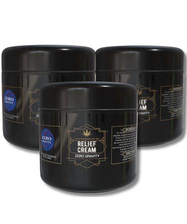 Cannabaquin Hemp Cream Maximum Strength - Pack of 3. Hemp & Arnica Cream May Soothe Discomfort on Joint Muscle Shoulder Hip Neck Knee & Back Support. All Natural Relief Cream Made in USA.