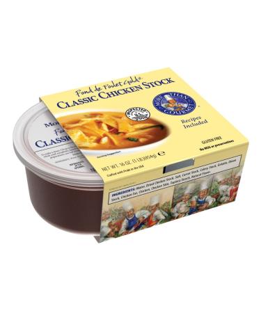 More Than Gourmet Fond De Poulet Gold, Classic Chicken Stock, 16-Ounce Packages 16 Ounce (Pack of 1)
