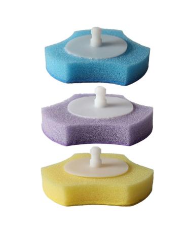 GYSURYB Disposable Toilet Cleaning System Disposable Toilet Flushable Refill Brush Flushable Refills - 50 Refills Durable