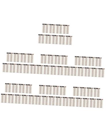 FRCOLOR 63 Sheets Waterproof Eyebrow Stickers Lady Tools Imitation Eyebrow 6d Hair-like Eyebrows Stickers 4d