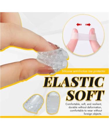 2023 New Silicone Anti-Friction Toe Protector - Transparent Breathable Toe Covers for Toe Relief (10 PCS) - Buy Online on GoSupps.com