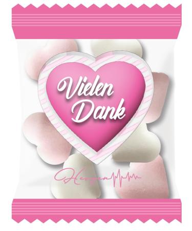 Thank You Hearts MMN - Pack of 100 | Perfect for Gifts & Celebrations - Fast International Shipping - Buy Online on GoSupps.com