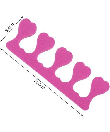 Dacitiery 20 Pcs Foam Toe Separator for Pedicure Manicure - Disposable Soft Sponge Nail Divider for Nail Art - Buy Online on GoSupps.com