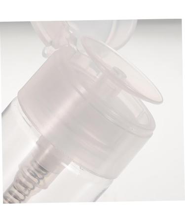 MERRYHAPY 1 Set Nail Polish Remover Bottle Manicure Push down Pump Bottle Empty Bottle Liquid Press Pumping Pump Makeup Remover Bottle Pump Press Bottle Pp White - Buy Online on GoSupps.com