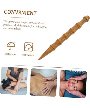 Ultechnovo Wooden Acupuncture Rods 2 Pack Face Massage Tools for Home Manual Acupuncture & Relaxation - Buy Online on GoSupps.com