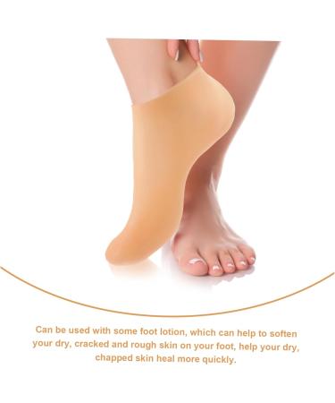 FRCOLOR 10 Pairs Exfoliating Moisturizing Socks Overnight Spa Socks Heel Socks for Dry Cracked Feet Sleep Socks Foot Care Socks Lotion Socks Moisture Socks Dedicated Torn Socks Miss Sebs - Buy Online on GoSupps.com