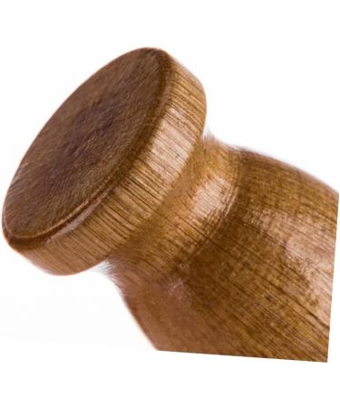 Doitool Badger Hair Beard Brush & Shaving Tool - Men's Wooden Bristle Razor Brush for Cleaning & Grooming | Soft Fur Neck Dust Brush - Buy Online on GoSupps.com