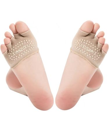 Laosu Compression Socks for Women - Short Ballerina Design Class 2 One Size Beach Socks Kaki - Best International Shipping - Buy Online on GoSupps.com