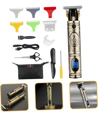 MAGICLULU 2 Sets Mens Hair Clippers Mens Face Trimmer Professional Barber Clippers Beard Edgers for Men Grooming Clipper Mens Beard Trimmer Facial Trimmer Ma Electric T9 Stainless Steel - Buy Online on GoSupps.com