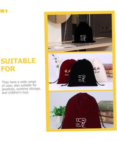 FOMIYES Hairdryer Storage Bag 2pcs Hair Dryer Storage Bag Duffle Bag for Travel Make up Travel Bag Creative Storage Bag Wen Wan - Buy Online on GoSupps.com