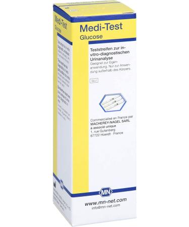 Medi Test Glucose 100 St - Accurate Blood Sugar Test Strips for Easy Monitoring | Buy Online with Fast International Shipping - Buy Online on GoSupps.com