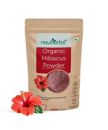Organic Hibiscus Powder for Women & Men (100 gm Pack of 1) | Ayurvedic Care to Boost Skin & Hair Health | 100% Natural & Vegan Friendly | Rich in Antioxident & Vitamin C | No Additives