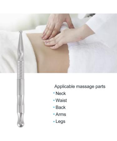 DEKAIM Manual Acupressure Pen - Stainless Steel Pressure Point Massager for Hands & Feet | Deep Tissue Gua Sha Reflex Zone Massage | Model BJ006 - Buy Online on GoSupps.com