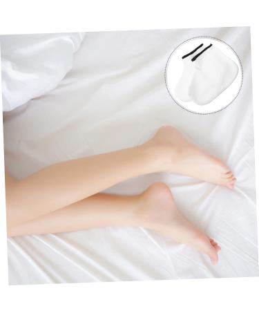 FOMIYES 6 Pairs Hand and Foot Mask Moisturizing Hand Gloves Paraffin Wax for Hands Moisturizing Gloves Wax Socks Paraffin Socks Covers Paraffin Wax Foot Liners Feet Care Mask White Spa - Buy Online on GoSupps.com