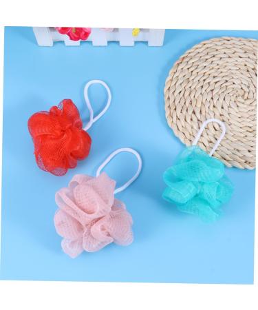 10pcs Exfoliating Bath Balls - Loofah Body Scrubber for Adults & Kids | Soft Mesh Net Shower Balls | Ideal for Bathing & Skin Care - Buy Online on GoSupps.com