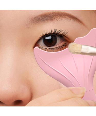 Silicone Makeup Stencil Multifunctional Mascara Applicator Tool | Mascara Applicator Tool for Beginners Stencil Pads for Winged Eyeliner Lashes Lip Liner Beauty Ruler Money money Pink - Buy Online on GoSupps.com