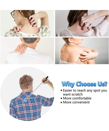 6 Pack Telescoping Bear Claw Back Scratchers with Rubber Handles in 6 Colors - Buy Online on GoSupps.com