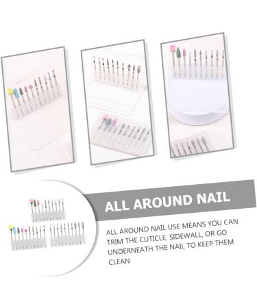 Ipetboom 3 Sets Nail Polisher Gel Manicure Kit Manicure Head Accessory Power Tool Nail Bit Electric Nail File Manicure Polishing Accessory Major Edge Alloy Tungsten Steel - Buy Online on GoSupps.com