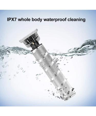 Surker Electric Pro Li Clippers - Waterproof Rechargeable Cordless Trimmer for Men (Silver) - Buy Online on GoSupps.com